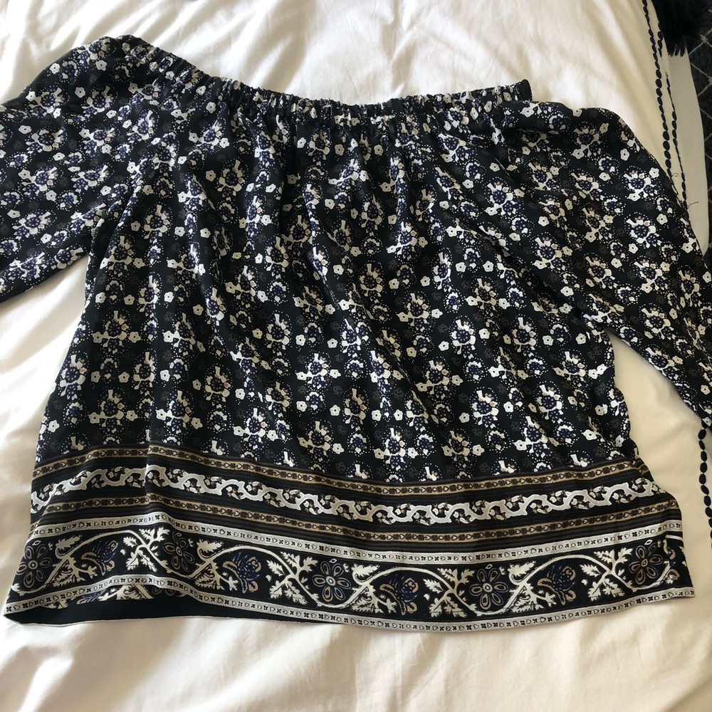 Madewell off the shoulder top